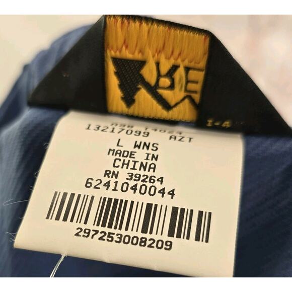 REI Skirt Womens 10 30 Blue Maxi Midi Vintage 90s Nylon Ripstop Morocco Rare HTF - Picture 4 of 16